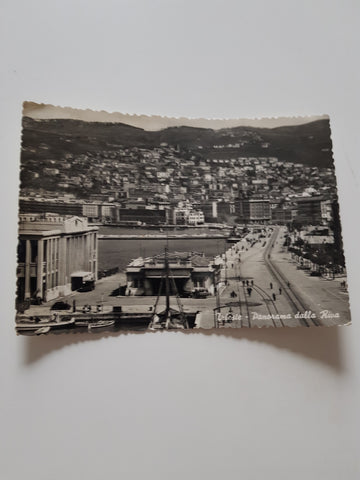 AK Trieste Panorama dalla Riva.