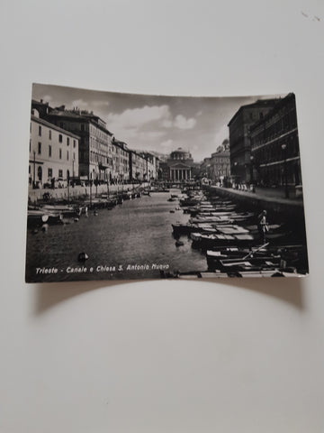 AK Trieste Canale e Chiesa S. Antonio Nuovo.