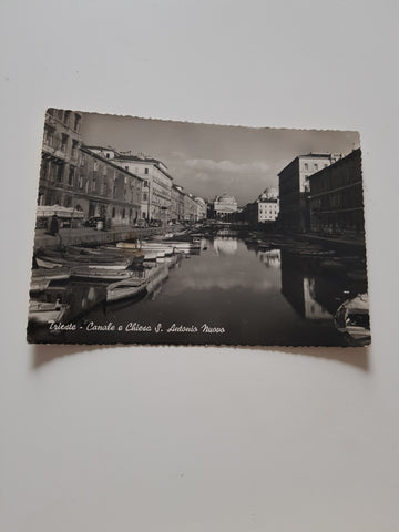 AK Trieste Canale e Chiesa S. Antonio Nuovo.