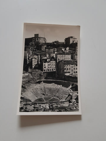 AK Trieste. Il Teatro Romano. (1939)