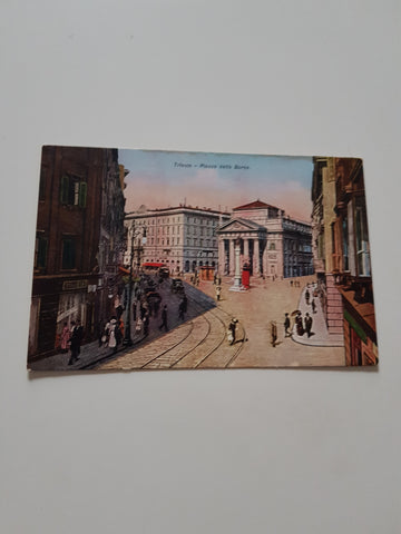 AK Trieste Piazza della Borsa.