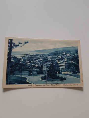 AK Trieste - Panorama dal Parco Rimembranze.
