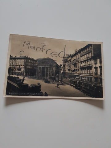 AK Trieste Piazza della Borsa.