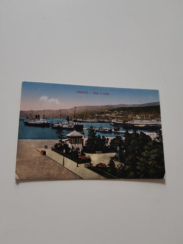 AK Trieste. Molo S. Carlo.