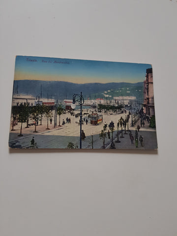 AK Trieste. Riva del Mandracchio.
