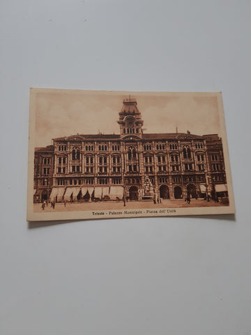 AK Trieste Palazzo Municipale Piazza dell'Unita.