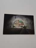AK Trieste Tunnel di Montuzza dall'interno.