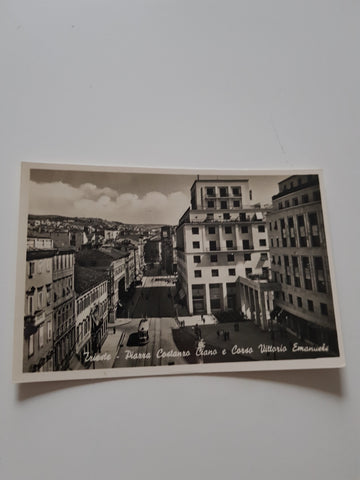 AK Trieste - Piazza Costanzo Ciano e Corso Vittorio Emanuele.
