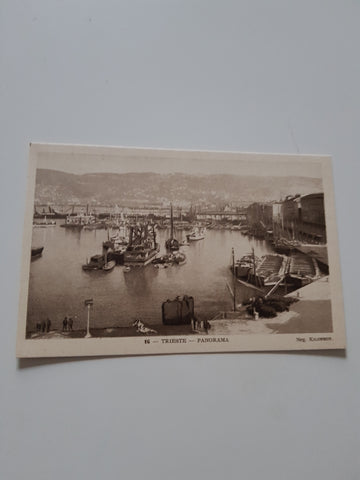 AK Trieste Panorama.