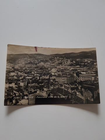 AK Trieste Panorama visto da S. Giusto.