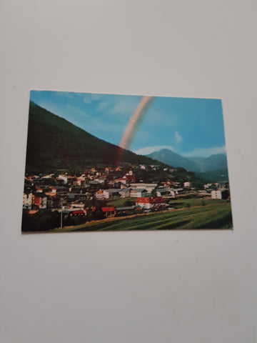 AK Tarvisio. Panorama. Regenbogen, Arcobaleno.