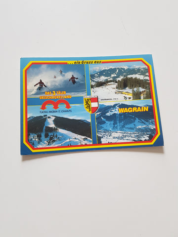 AK Wagrain. Das 3 Täler Skischaukelland Flachau-Wagrain-St. Johann/Pg.