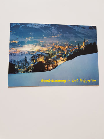 AK Bad Hofgastein. Abendstimmung.