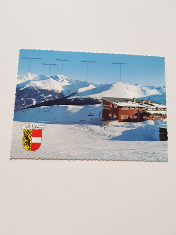 AK Bad Hofgastein. Schloßalm-Haus Hamburger-Schiheim.