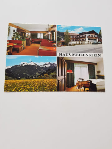 AK Bad Hofgastein. Frühstückspension Meilenstein. Peter und Margit Kreuzthaler.