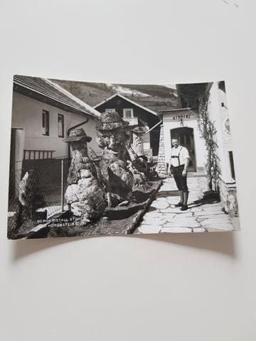 AK Bad Hofgastein. Bergkristall Stüberl. H. u. M. Bacher.