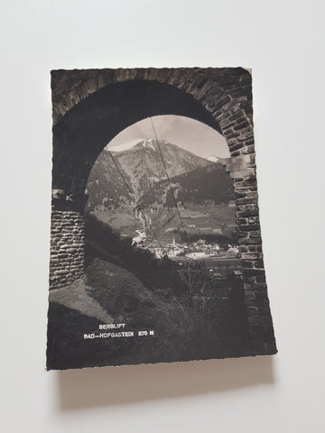 AK Bad Hofgastein. Berglift.