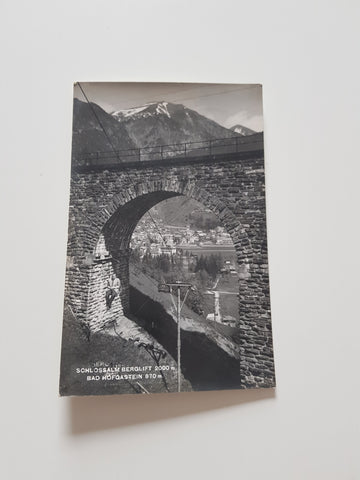 AK Bad Hofgastein. Schlossalm Berglift.