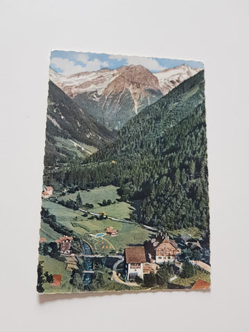 AK Badgastein. Kötschachtal. Gaststätte Hotel Grüner Baum.