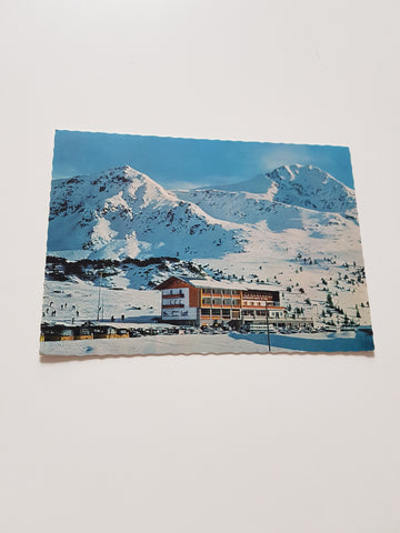 AK Hotel Perner mit Plattenspitz und Gamskarspitze. Radstädter Tauernpaß.