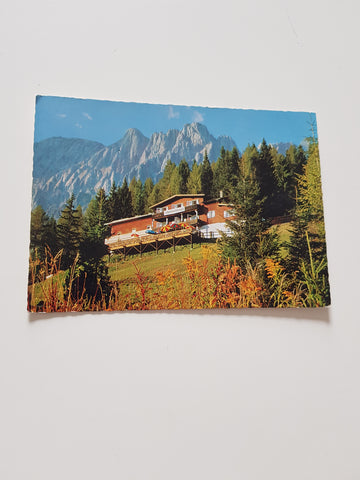AK Alpengasthof Rupertihaus am Hochkönig. Besitzer: Sepp und Paula Bradl.