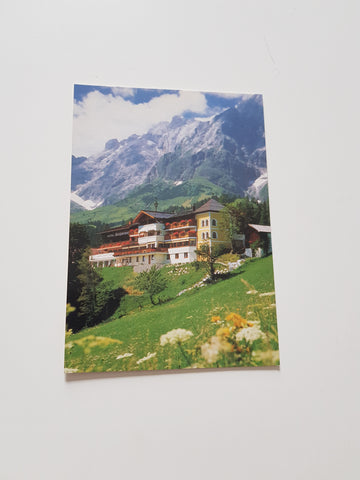 AK Mühlbach am Hochkönig. Hotel Bergheimat. Familie Plenk und Kögl.