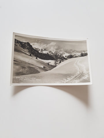AK Blick geg. Tennengebirge v. d. Mitterbergalpe.