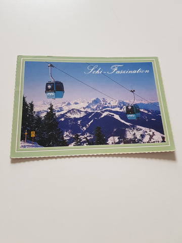 AK Wagrain mit der Kabinen-Seilbahn.