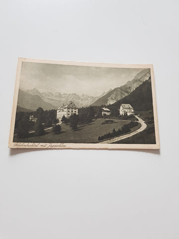 AK Blühnbachtal mit Jagdschloss.