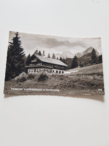 AK Werfenweng. Pension Wiesengrund.