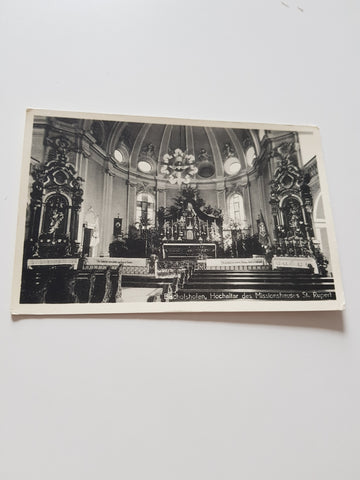 AK Missionshaus St. Rupert Bischofshofen. Hochaltar.