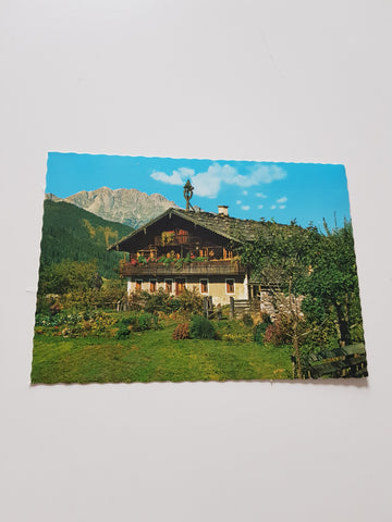 AK Salzburger Bauernhof in St. Martin am Tennengebirge.
