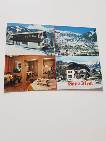 AK Dorfgastein. Pension Tirol. E. u. H. Egger.