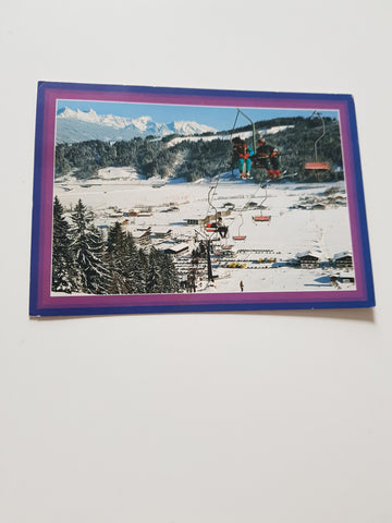 AK Flachau. Skigebiet Griessenkar. Unterberg-Doppelsessellift.