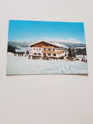 AK Flachau. Alpengasthof Munzen. Bes.: Ch. u. E. Steger.