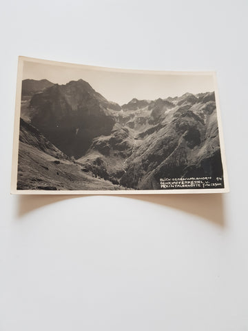 AK Blick gegen Waldhorn den Klafferkessel u. Preintalerhütte.