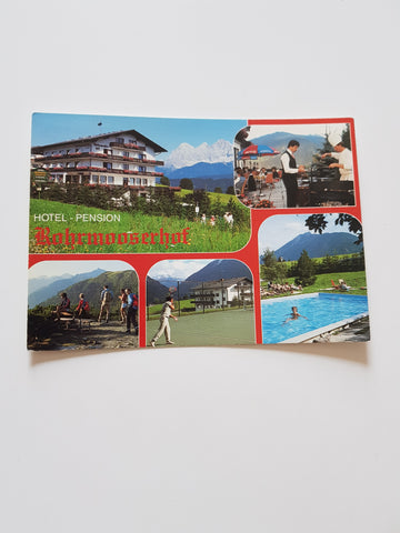 AK Schladming. Rohrmoos 135. Hotel Pension Rohrmooserhof. F. u. W. Niederl.