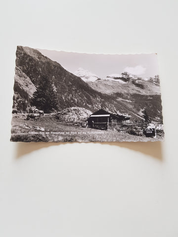 AK Gföller-Alm am Rissachsee mit Blick auf die Hochwildstelle.