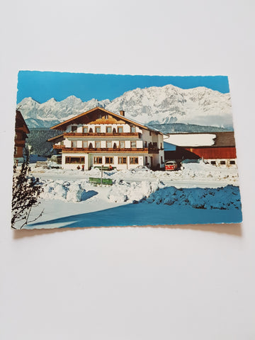 AK Schladming. Pension Abelhof. W. u. H. Stocker, Rohrmoos 47.