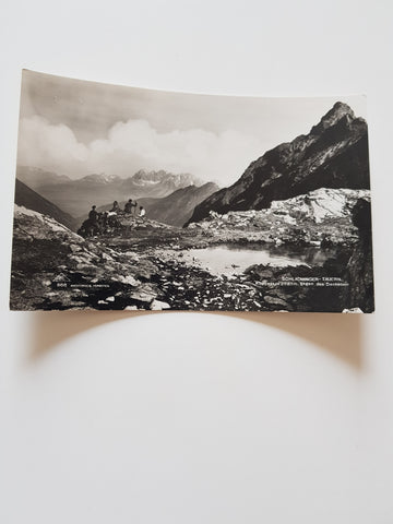 AK Schladminger Tauern. Klippensee gegen den Dachstein. (1929)
