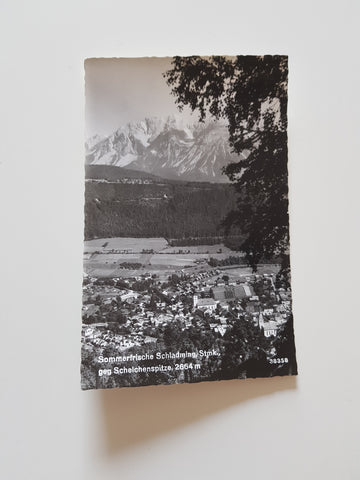 AK Schladming geg. Scheichenspitze. (1968)