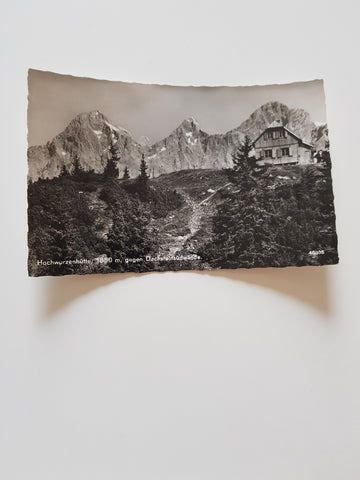 AK Hochwurzenhütte gegen Dachsteinsüdwände. (1960)
