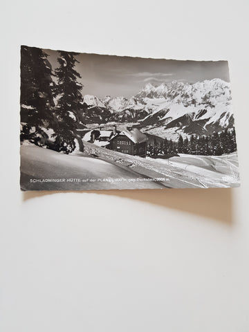 AK Schladminger Hütte auf der Planai geg. Dachstein. (1967)
