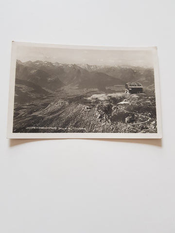 AK Guttenberghaus gegen die Hohen Tauern.