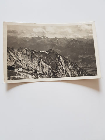 AK Guttenberghaus gegen die Niederen Tauern.