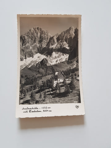 AK Austriahütte mit Dachstein.