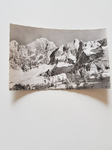 AK Austriahütte mit Dachstein.