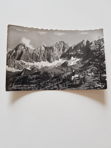 AK Austriahütte mit Dachstein.
