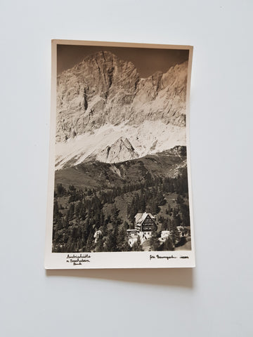 AK Austriahütte mit Dachstein.