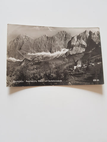 AK Austriahütte mit Dachsteinsüdwände. (1940/41)